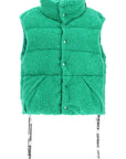 Khrisjoy Padded Fleece Vest   Green