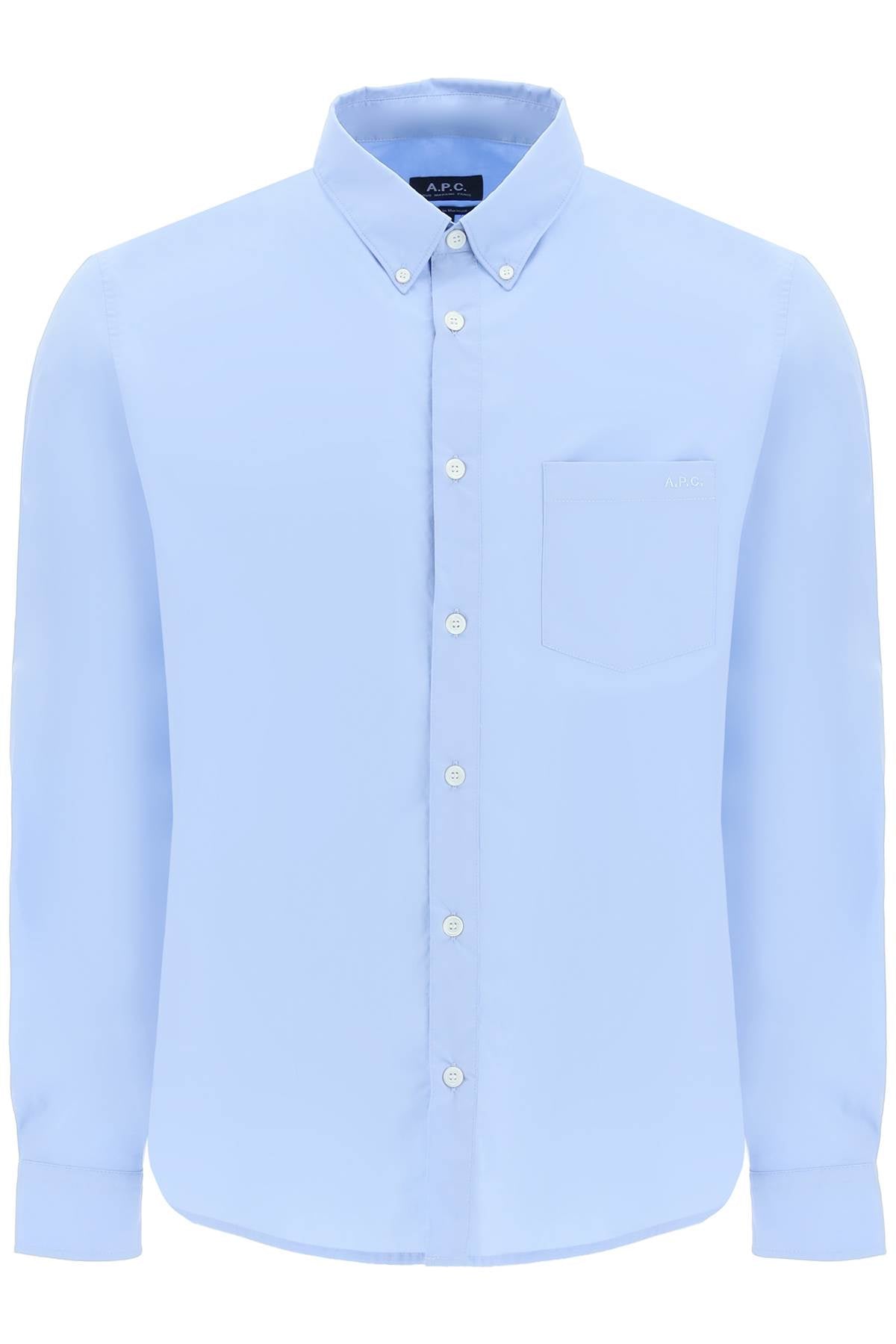 A.P.C. &#39;Edouard&#39; Shirt   Light Blue