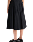 Moschino 'poplin skirt with buttons'