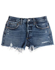 Agolde denim parker shorts for men