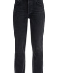 Agolde cropped riley jeans by