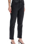 Agolde cropped riley jeans by