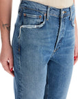 Agolde riley cropped jeans