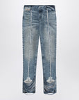 Diesel Bootcut jeans D-Ginna blue washed effect