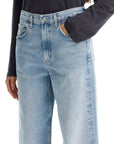 Agolde curved leg jeans for a