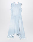 Acne Studios Light blue denim asymmetric dress