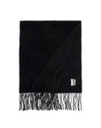 Ganni logo lettering scarf