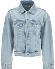 Agolde denim dalton balloon jacket with