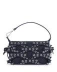 Ganni mini bow eyelet butterfly bag