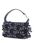 Ganni mini bow eyelet butterfly bag