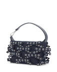 Ganni mini bow eyelet butterfly bag