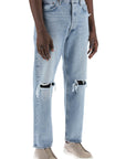 Agolde 90's destroyed jeans with distressed details