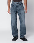 AGOLDE Wide dark vintage indigo Fusion jeans