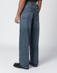 AGOLDE Wide dark vintage indigo Fusion jeans