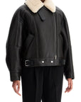 Acne Studios oversized shearling jacket