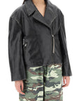 Acne Studios 'vintage leather jacket with distressed effect