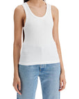 Agolde poppy ribbed tank top