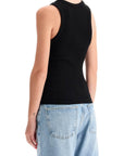 Agolde poppy ribbed tank top