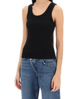 Agolde poppy ribbed tank top