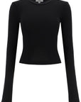 Agolde fitted long-sleeved top by