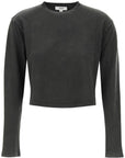 Agolde "cropped long-sleeved mason t