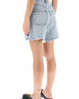 Agolde stella denim shorts