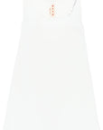 Marni flared dress with hand-embroidered