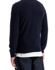 Lacoste wool crewneck pullover