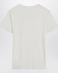 Acne Studios White cotton T-shirt with logo