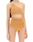 Max Mara Beachwear one-shoulder bikini top in jersey and