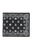 Amiri bi-fold bandana print wallet