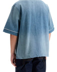 Amiri sunfaded baseball shirt