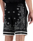 Amiri knitted bandana bermuda shorts