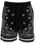 Amiri knitted bandana bermuda shorts