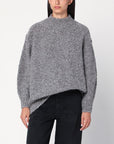 ISABEL MARANT Grey sweater in alpaca blend