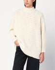 ISABEL MARANT Ecru sweater in alpaca blend