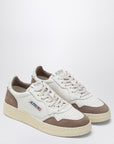 AUTRY Medalist sneakers white/brown suede
