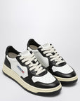 AUTRY Medalist black/white leather trainer