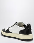 AUTRY Medalist black/white leather trainer