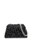 Self-Portrait Self Portrait sequined bow mini shoulder bag