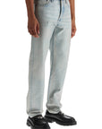 Acne Studios light blue straight cotton jeans model 1996