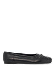 Marni leather little bow ballerina