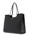 Dolce & Gabbana large black leather tote bag