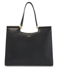 Dolce & Gabbana large black leather tote bag