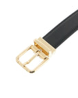 Dolce & Gabbana smooth leather dg belt with 8