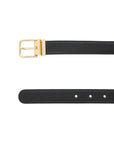 Dolce & Gabbana smooth leather dg belt with 8