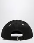 Ami Paris Black baseball cap with logo