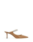 Jimmy Choo patent leater bing 65 mules