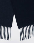 Destin Dark blue cashmere scarf