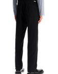 Acne Studios straight leg twill trousers in nine words